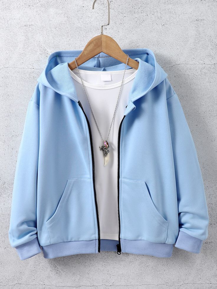 Kids Hoodie Blue